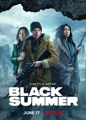 Чёрное лето - постер сериала